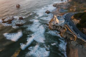 OCEAN océan vue de drone